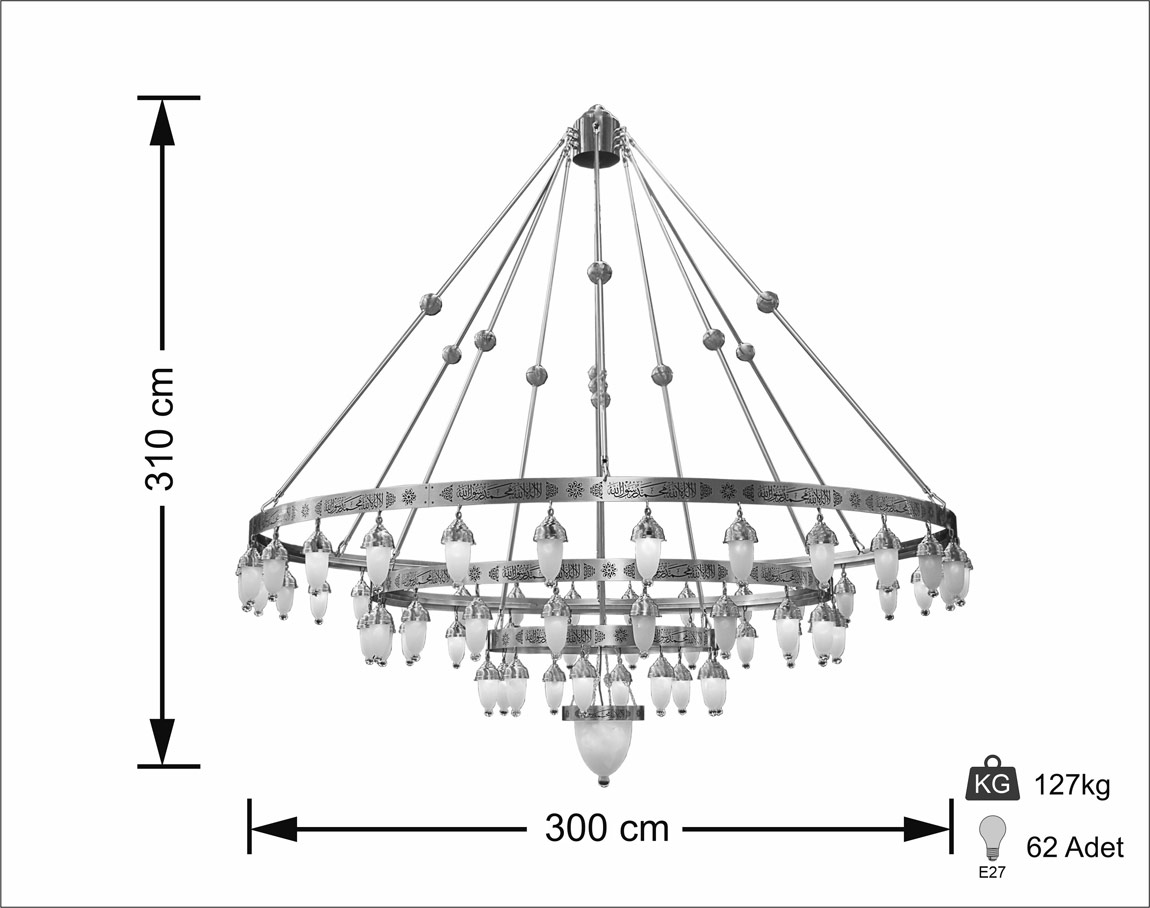 Ayetli Selam Selçuklu 300'lük